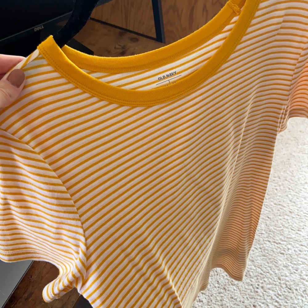 Yellow Striped T-Shirt